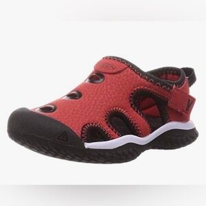 Keen Red and Black Water Shoes Athletic Design